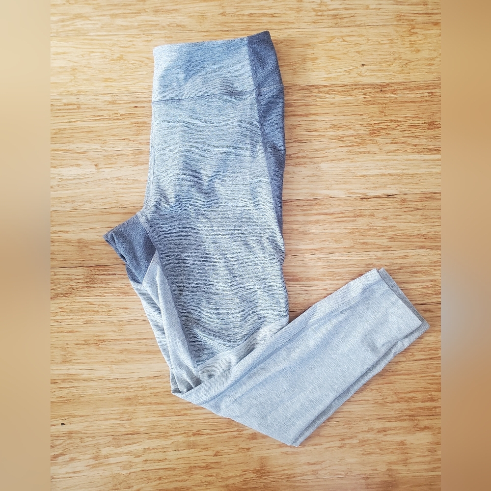 Grey Colorblock Outdoor Voices Leggings